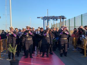 WhatsApp Image 2023 01 05 at 17.55.19 1 Más de mil personas reciben a los Reyes Magos en el Puerto Noray
