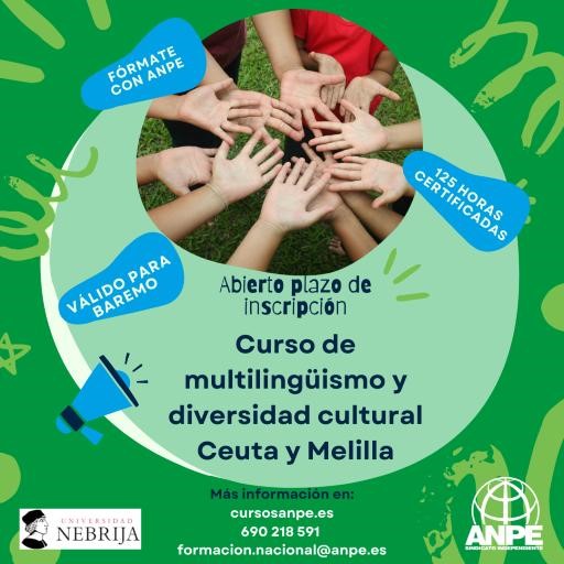 WhatsApp Image 2023 01 17 at 11.42.19 Anpe ofrece un curso sobre multilingüismo y diversidad cultural en Melilla y Ceuta para los docentes