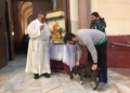 WhatsApp Image 2023 01 17 at 18.51.57 Más de 70 mascotas reciben la bendición de San Antón