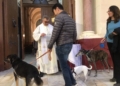 WhatsApp Image 2023 01 17 at 18.51.59 Más de 70 mascotas reciben la bendición de San Antón