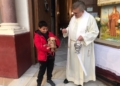 WhatsApp Image 2023 01 17 at 18.52.04 Más de 70 mascotas reciben la bendición de San Antón