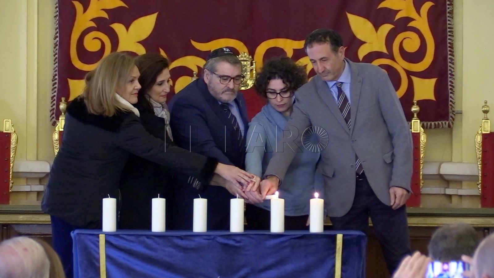 WhatsApp Image 2023 01 27 at 15.55.53 La Ciudad recuerda a los millones de personas asesinadas por el Holocausto