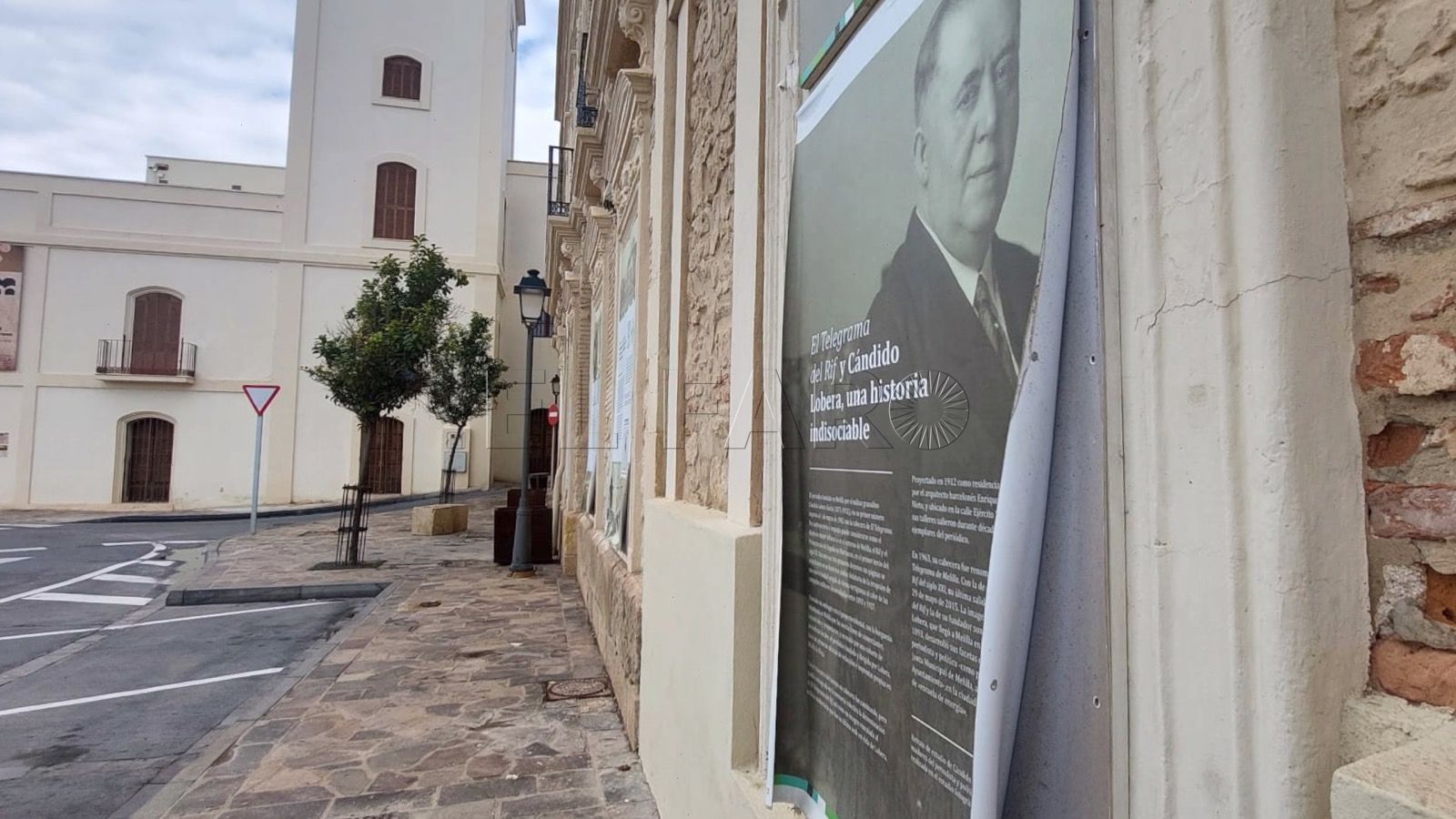 WhatsApp Image 2023 01 30 at 19.09.42 El deterioro de la exposición del Telegrama del Rif en El Pueblo suscita algunas quejas