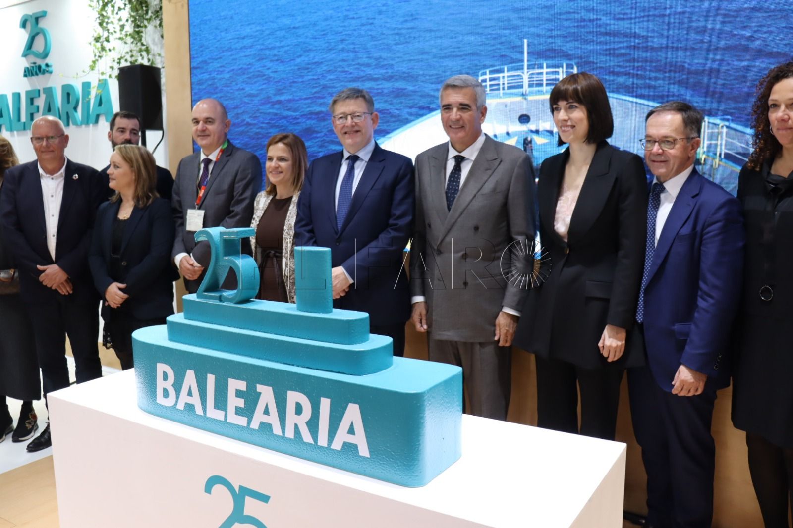 Baleària celebra sus 25 años de historia convertida en la naviera líder en España