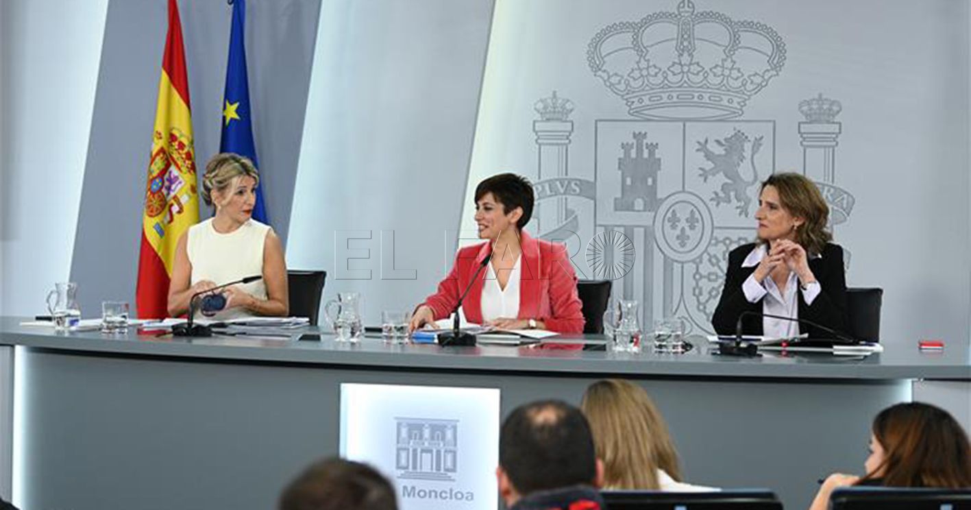 consejo de ministros recorte La delegada del Gobierno recalca el compromiso del Ejecutivo frente al covid y la guerra