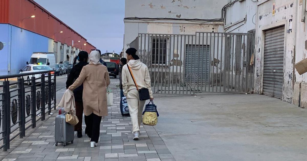 frontera Mohamed, melillense: "La concentración ha hecho efecto, he tardado en cruzar la frontera 20 minutos"