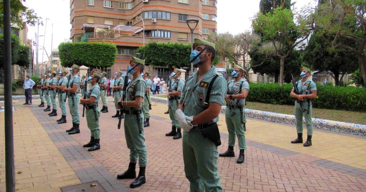 legion 1 Defensa cambia el nombre de "Bandera Comandante Franco" por "Bandera España"