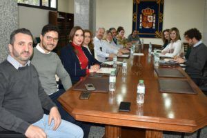 reunión moh pymes melilla Día de reuniones entre Sabrina Moh y los empresarios con el foco en la aduana