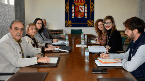232c9336 ef37 43cc 96e3 54317b427bc4 2 La delegada del Gobierno recibe al Grupo de Intervención en Emergencias y Catástrofes de Melilla