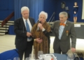 Homenaje a Rosi Naranjo junto a Paco Leon y Manuel Palomo Encuentro de la Asociación de Antiguos Residentes de Alhucemas