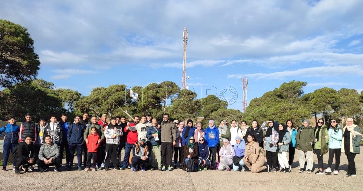 Junta Islámica Medio centenar de jóvenes participa en una caminata y charla organizada por la Junta Islámica