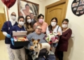 PHOTO 2023 02 14 12 33 51 Clece celebra San Valentín con dos parejas de usuarios del Servicio de Ayuda a Domicilio