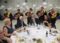 Tuna Malacitana animando la Cena de Gala Encuentro de la Asociación de Antiguos Residentes de Alhucemas