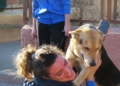 WhatsApp Image 2023 02 02 at 10.31.32 El CV Melilla femenino visita la Protectora de Animales