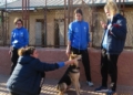 WhatsApp Image 2023 02 02 at 10.31.34 El CV Melilla femenino visita la Protectora de Animales
