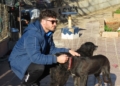 WhatsApp Image 2023 02 02 at 10.31.36 El CV Melilla femenino visita la Protectora de Animales