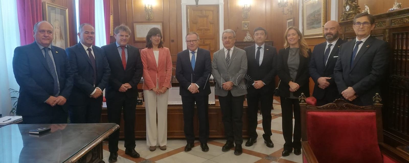 WhatsApp Image 2023 02 03 at 10.38.27 El cuerpo consular de Málaga se reúne con el presidente en su visita a Melilla