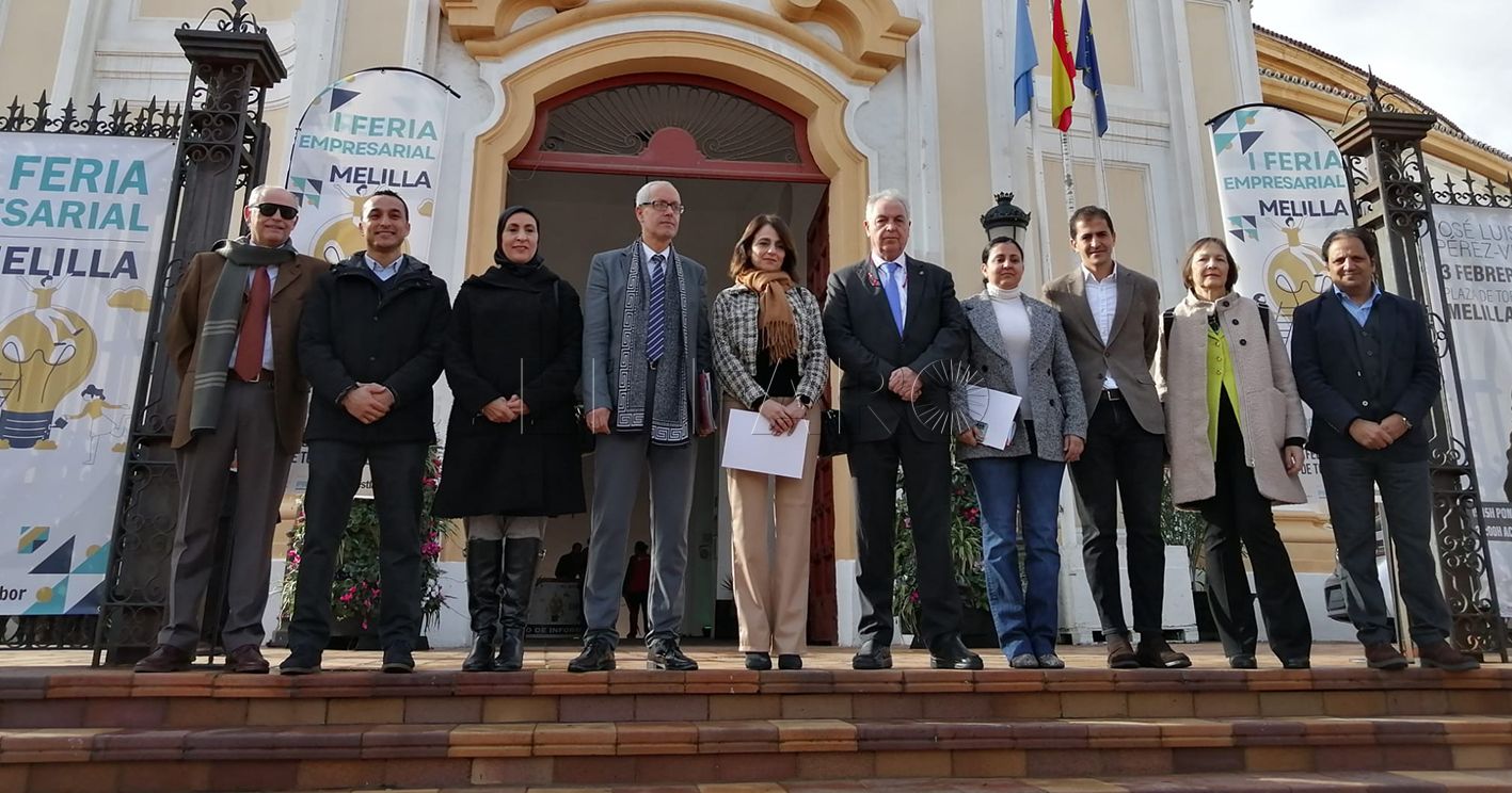WhatsApp Image 2023 02 03 at 10.58.14 recorte La Ciudad y Promesa celebran el "éxito" de la I Feria Empresarial de Melilla