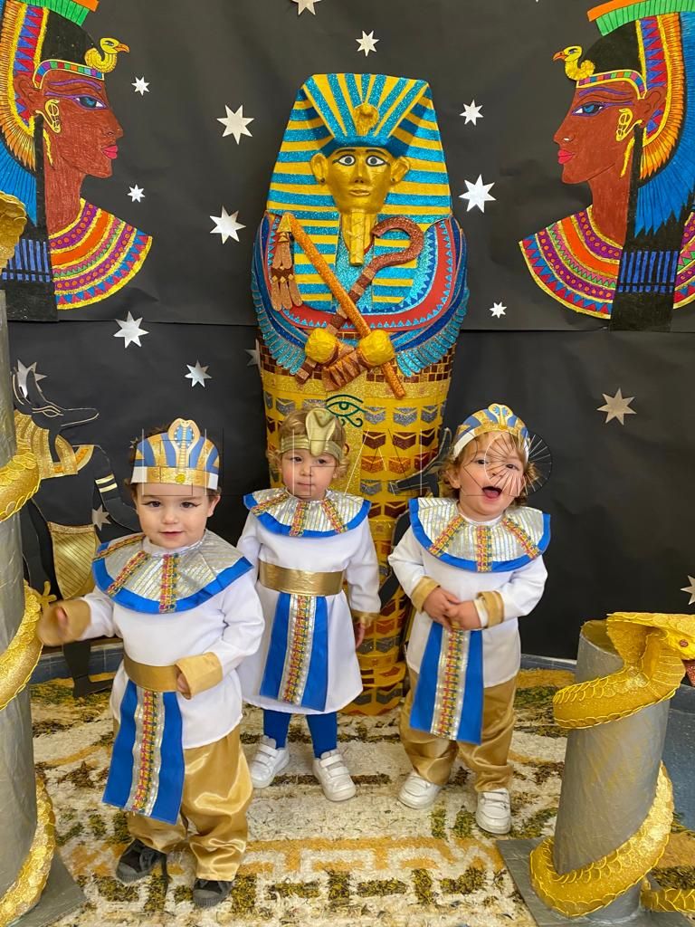 WhatsApp Image 2023 02 24 at 13.13.26 El CEI Infanta Leonor se viste de Egipto para celebrar el carnaval