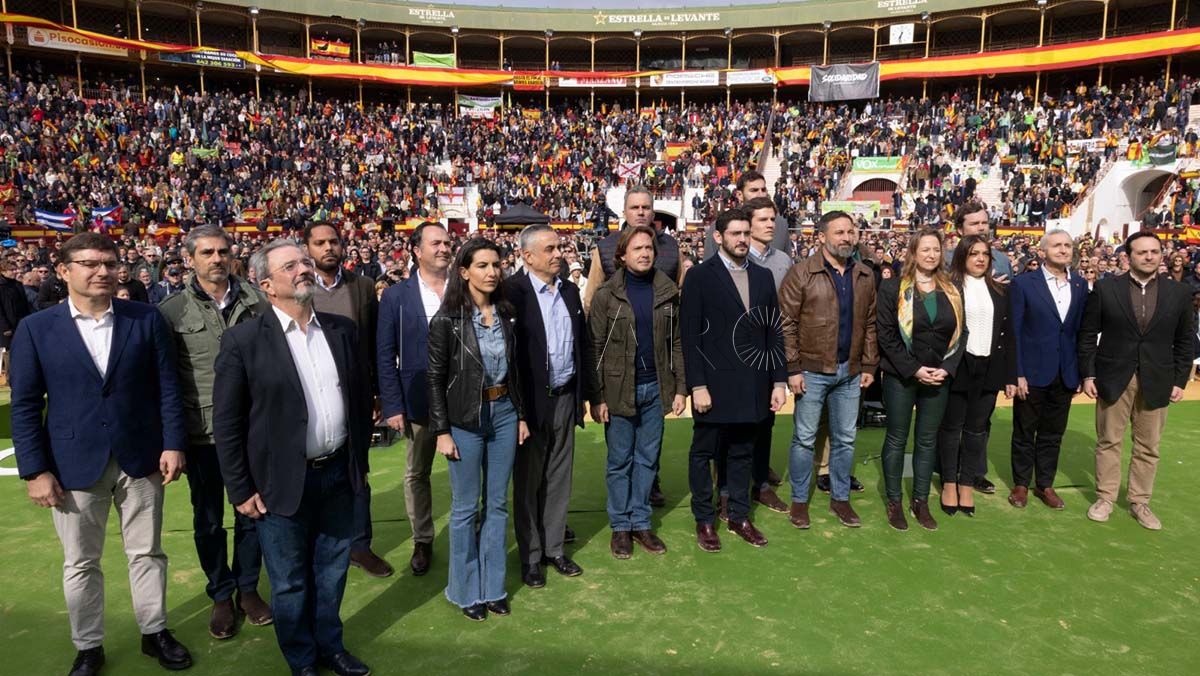 bc59eda5 2064 4866 9f9e 68745cb80151 El presidente de Vox, Santiago Abascal, presenta el proyecto del partido en Murcia