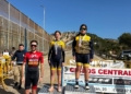 cadete fem Cristian González y Amara Hamed, vencedores del II GP Orbea de ciclismo en carretera