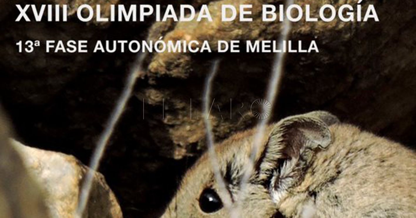 cartel biología recorte La fase autonómica de la Olimpiada de Biología, el 10 de febrero en el IES Virgen de la Victoria