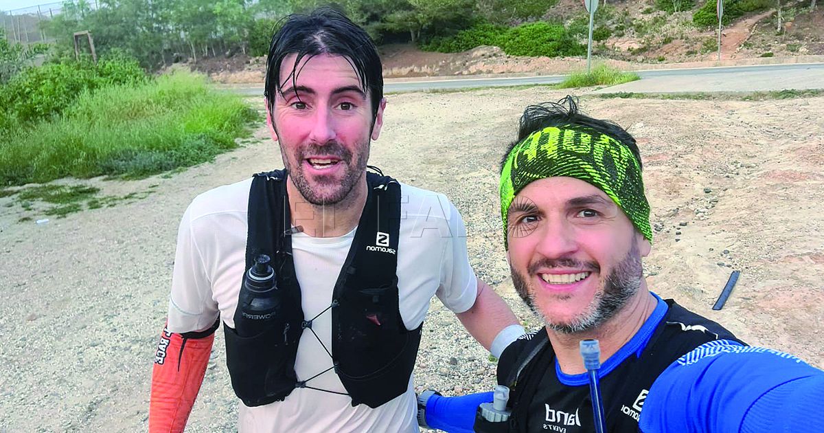 cortada El trail melillense, en el Mont Blanc 2023