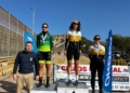 elite fem Cristian González y Amara Hamed, vencedores del II GP Orbea de ciclismo en carretera
