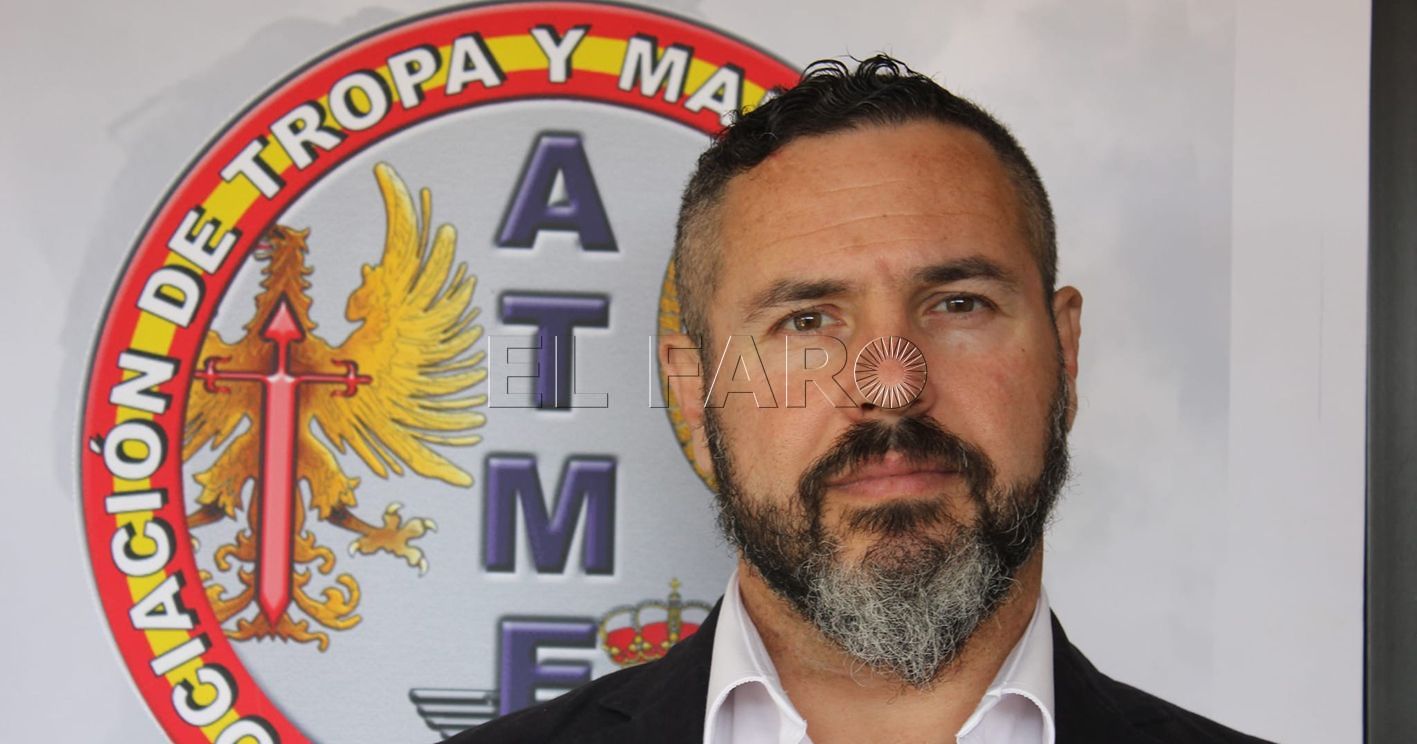marco antonio gómez presidente ATME recorte ATME denuncia ante el Gobierno el bajo sueldo de los militares de tropa y marinería