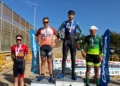 master 40 Cristian González y Amara Hamed, vencedores del II GP Orbea de ciclismo en carretera