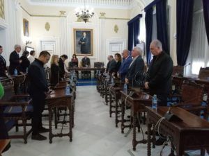 minuto de silencio pleno Aprobados los Presupuestos Generales de la Ciudad para 2023
