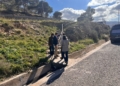 photo1675593336 copia Rachid Bussian, Yonaida Sel Lam y Hassan Mohatar visitan La Cañada