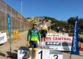 principiante fem Cristian González y Amara Hamed, vencedores del II GP Orbea de ciclismo en carretera
