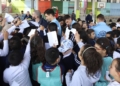 r La UD Melilla visita el CEIP Mediterráneo