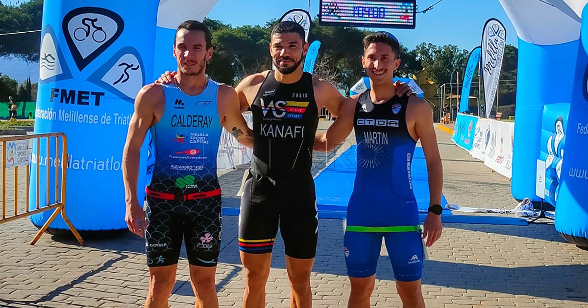 recortada 1 Ahmed Kanafi y Lidia Castillo, ganadores del Autonómico de Duatlón