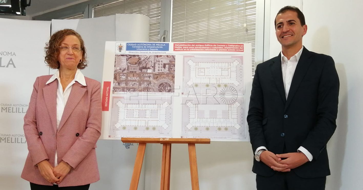 rojas y bussian recorte La reforma del antiguo edificio de Correos comenzará este semestre