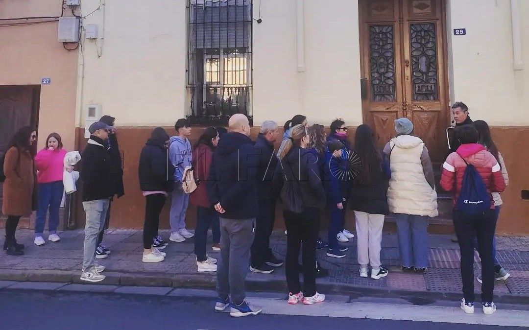Una de las rutas por los barrios de la mano de José Oña que realiza la asociación.