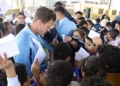 w La UD Melilla visita el CEIP Mediterráneo