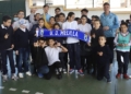 y La UD Melilla visita el CEIP Mediterráneo