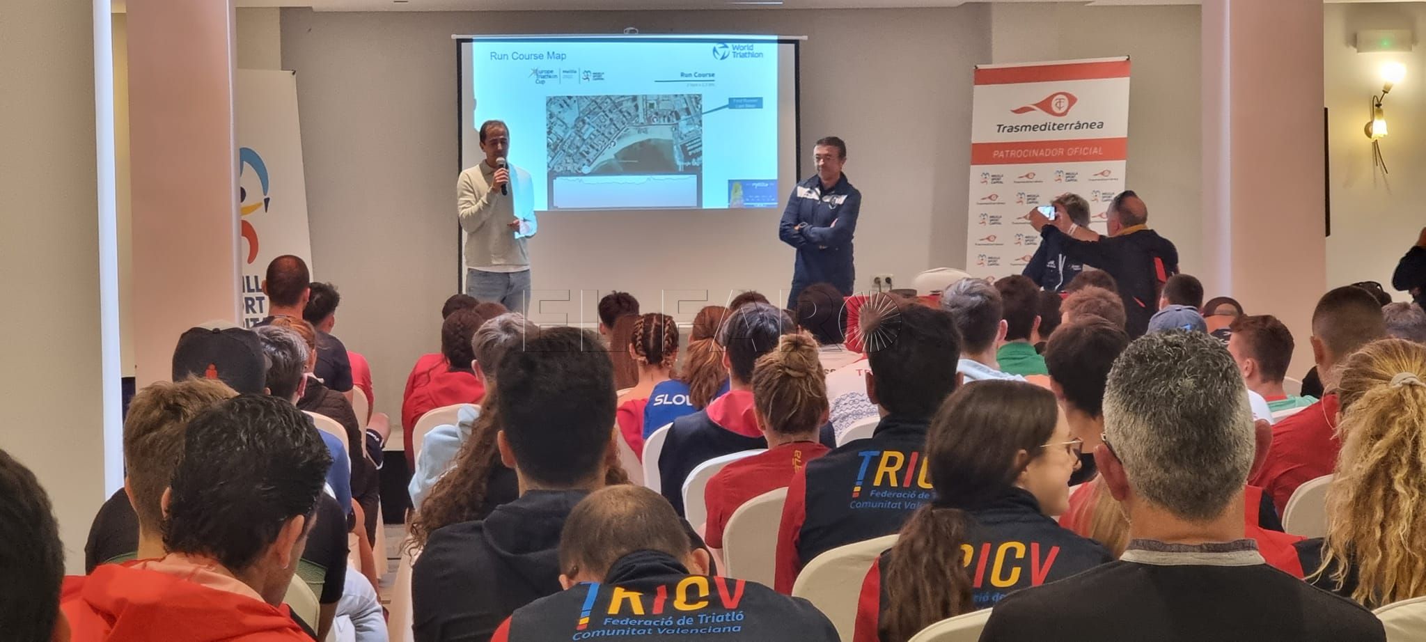 336738824 924241798716065 7043309521518999364 n Rachid Bussian, consejero de Deportes: “Melilla respiró un bonito día de triatlón”
