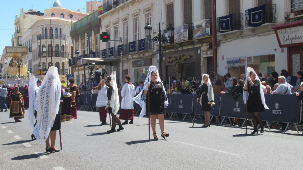 441a05b3 b03c 482d 8da3 dedb6ab7ce2a e1680198025409 Las mujeres vestidas de mantilla, todo un símbolo de la Semana Santa
