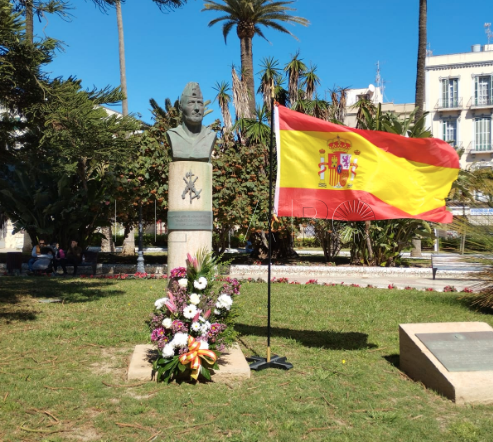 Captura de pantalla 2023 03 12 a las 18.15.59 Vox Melilla critica en su homenaje a La Legión que el Tercio pierda el nombre de Comandante Franco