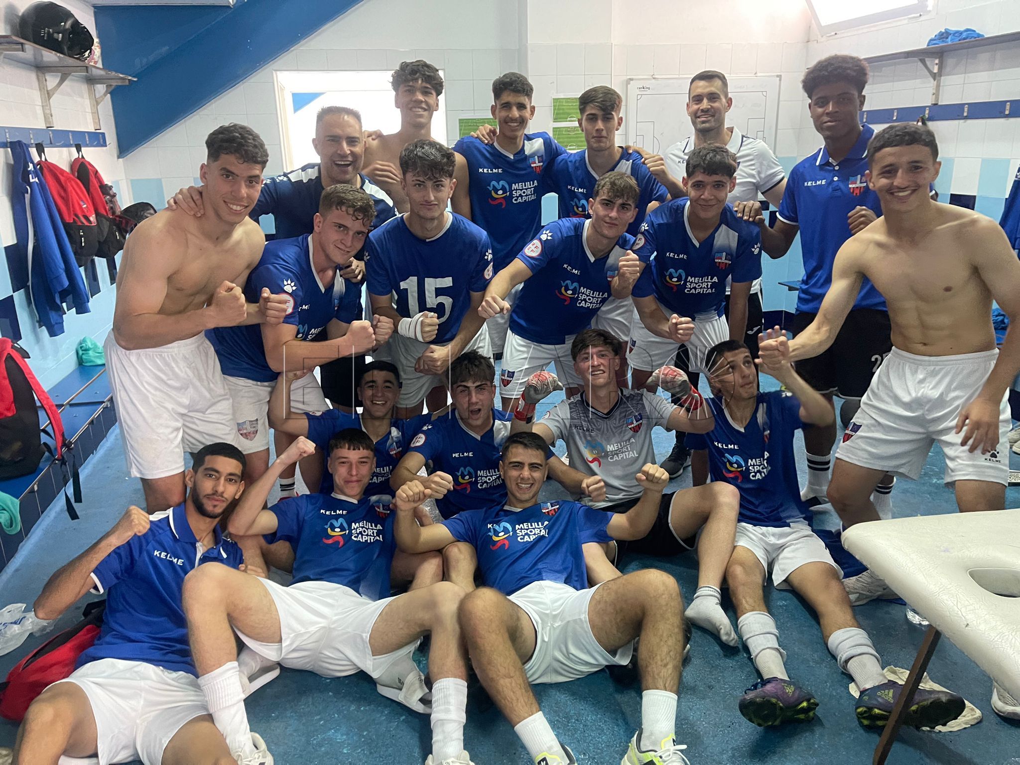 FsFaR3mWcAYC mE El CF Rusadir suma el triunfo ante el Recreativo de Huelva
