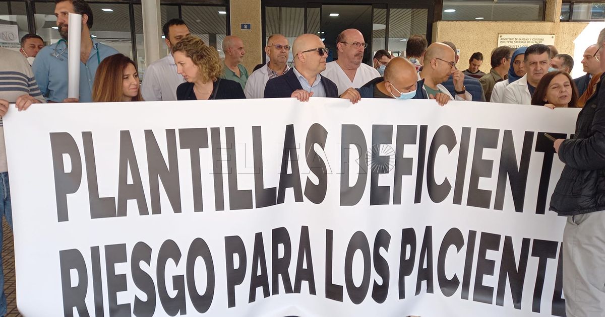 Huelga El Colegio de Médicos denuncia el estado de la sanidad "Un oncólogo para 85.000 ciudadanos en Melilla"
