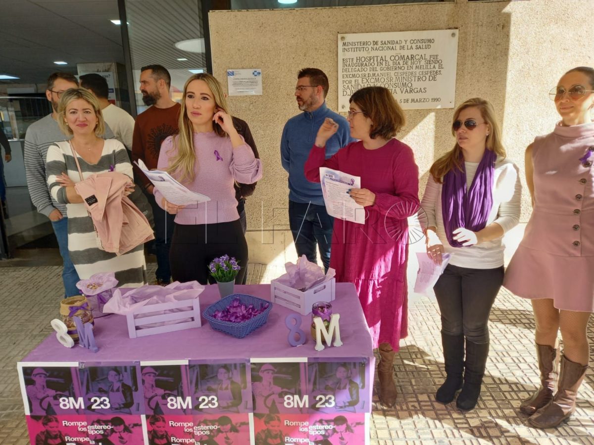 Manifiesto 8M e1678281837867 Manifiesto de CC.OO. Melilla por el 8M en el Hospital Comarcal
