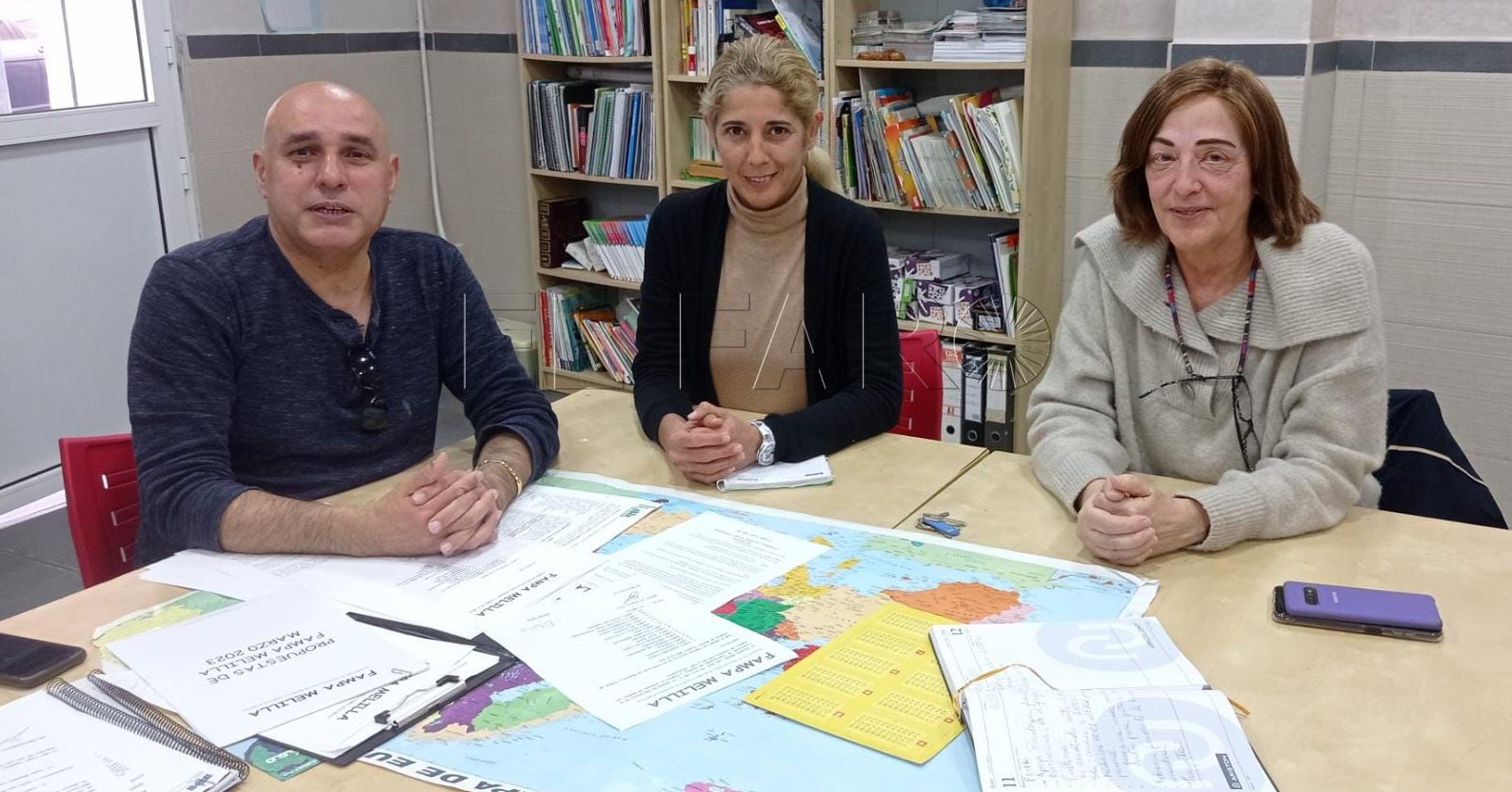 REUNION FAMPA PODEMOS e1679654849196 Podemos reclama ayudas para la conciliación de familias con diversidad funcional