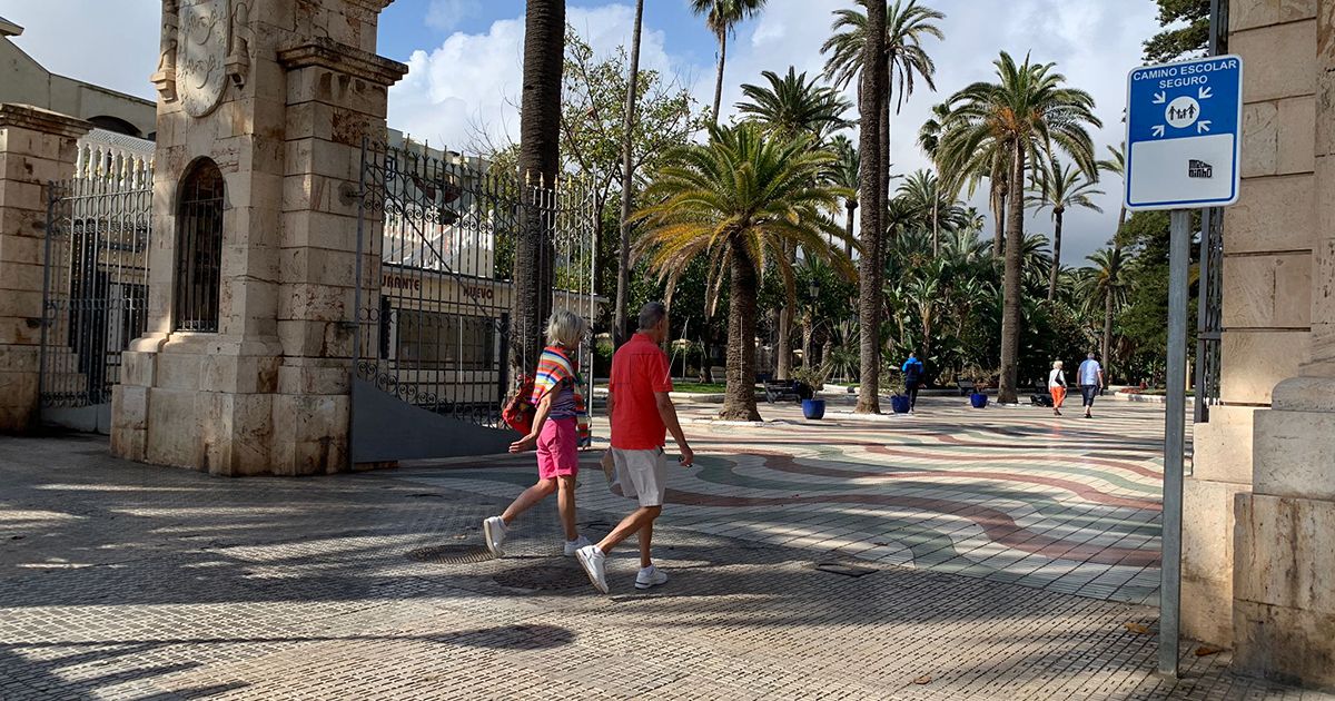 Turistas Melilla la Vieja y Rostrogordo, los principales puntos de interés de los cruceristas