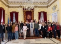 WhatsApp Image 2023 03 07 at 14.16.25 1 Cerca de 30 alumnos de Erasmus visitan el Salón Dorado de la Asamblea