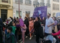WhatsApp Image 2023 03 08 at 19.38.08 Un centenar de personas salen a la calle al grito de "Ni una más" en la marcha de Melilla Feminista