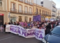 WhatsApp Image 2023 03 08 at 19.38.09 1 Un centenar de personas salen a la calle al grito de "Ni una más" en la marcha de Melilla Feminista